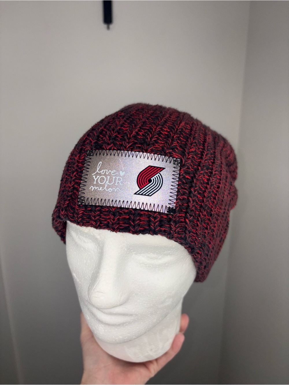 Portland Trailblazers Love Your Melon Slouchy Beanie